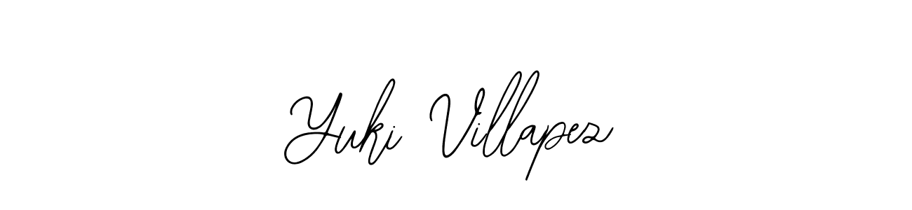 Once you've used our free online signature maker to create your best signature Bearetta-2O07w style, it's time to enjoy all of the benefits that Yuki Villapez name signing documents. Yuki Villapez signature style 12 images and pictures png