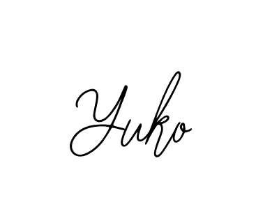 Also we have Yuko name is the best signature style. Create professional handwritten signature collection using Bearetta-2O07w autograph style. Yuko signature style 12 images and pictures png