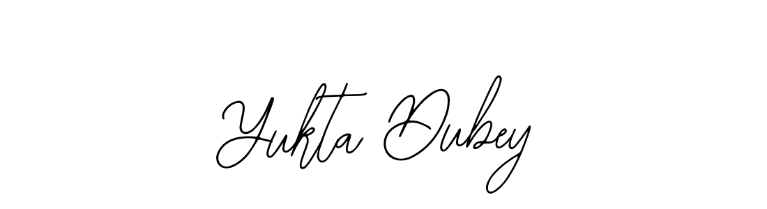 Also we have Yukta Dubey name is the best signature style. Create professional handwritten signature collection using Bearetta-2O07w autograph style. Yukta Dubey signature style 12 images and pictures png