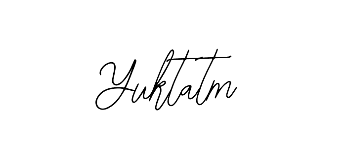 It looks lik you need a new signature style for name Yuktatm. Design unique handwritten (Bearetta-2O07w) signature with our free signature maker in just a few clicks. Yuktatm signature style 12 images and pictures png