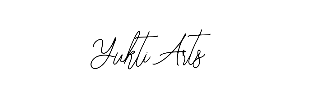 Yukti Arts stylish signature style. Best Handwritten Sign (Bearetta-2O07w) for my name. Handwritten Signature Collection Ideas for my name Yukti Arts. Yukti Arts signature style 12 images and pictures png