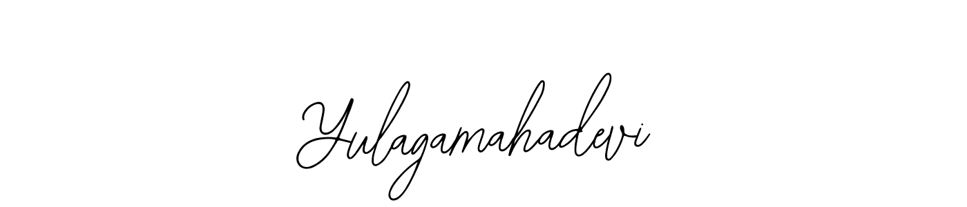 Create a beautiful signature design for name Yulagamahadevi. With this signature (Bearetta-2O07w) fonts, you can make a handwritten signature for free. Yulagamahadevi signature style 12 images and pictures png