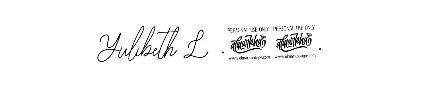 Make a beautiful signature design for name Yulibeth L .27.. With this signature (Bearetta-2O07w) style, you can create a handwritten signature for free. Yulibeth L .27. signature style 12 images and pictures png