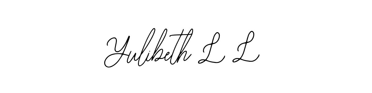 How to Draw Yulibeth L L signature style? Bearetta-2O07w is a latest design signature styles for name Yulibeth L L. Yulibeth L L signature style 12 images and pictures png