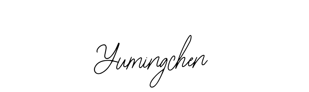 Yumingchen stylish signature style. Best Handwritten Sign (Bearetta-2O07w) for my name. Handwritten Signature Collection Ideas for my name Yumingchen. Yumingchen signature style 12 images and pictures png