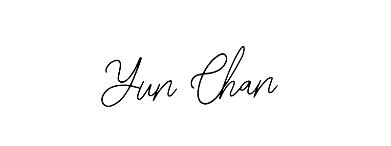 Create a beautiful signature design for name Yun Chan. With this signature (Bearetta-2O07w) fonts, you can make a handwritten signature for free. Yun Chan signature style 12 images and pictures png