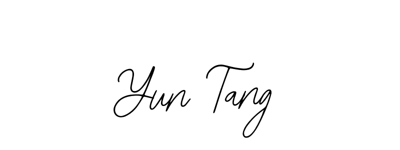 Yun Tang stylish signature style. Best Handwritten Sign (Bearetta-2O07w) for my name. Handwritten Signature Collection Ideas for my name Yun Tang. Yun Tang signature style 12 images and pictures png