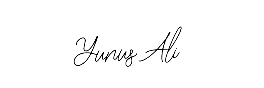 Design your own signature with our free online signature maker. With this signature software, you can create a handwritten (Bearetta-2O07w) signature for name Yunus Ali. Yunus Ali signature style 12 images and pictures png