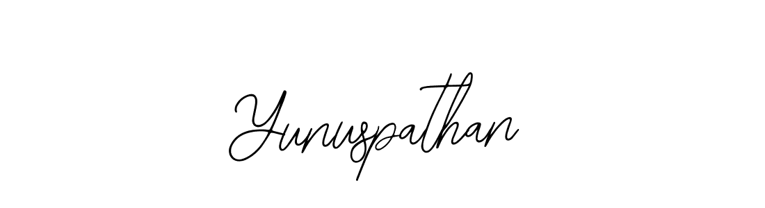 How to make Yunuspathan signature? Bearetta-2O07w is a professional autograph style. Create handwritten signature for Yunuspathan name. Yunuspathan signature style 12 images and pictures png