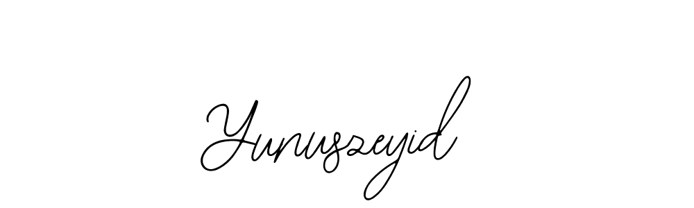 How to make Yunuszeyid signature? Bearetta-2O07w is a professional autograph style. Create handwritten signature for Yunuszeyid name. Yunuszeyid signature style 12 images and pictures png