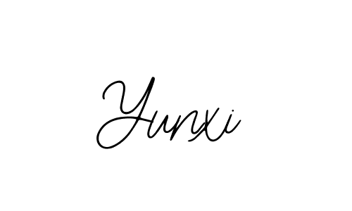 How to make Yunxi signature? Bearetta-2O07w is a professional autograph style. Create handwritten signature for Yunxi name. Yunxi signature style 12 images and pictures png