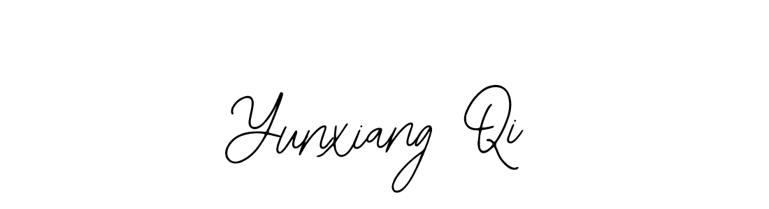 You can use this online signature creator to create a handwritten signature for the name Yunxiang Qi. This is the best online autograph maker. Yunxiang Qi signature style 12 images and pictures png