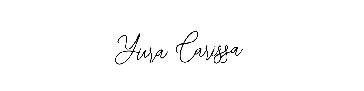 Also we have Yura Carissa name is the best signature style. Create professional handwritten signature collection using Bearetta-2O07w autograph style. Yura Carissa signature style 12 images and pictures png