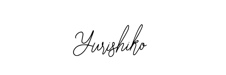 Design your own signature with our free online signature maker. With this signature software, you can create a handwritten (Bearetta-2O07w) signature for name Yurishiko. Yurishiko signature style 12 images and pictures png