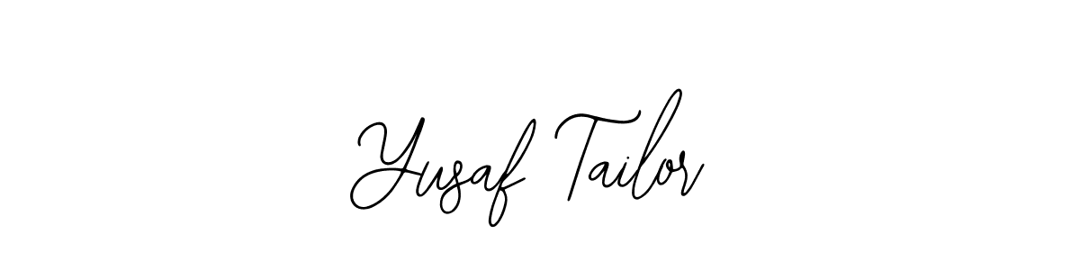 It looks lik you need a new signature style for name Yusaf Tailor. Design unique handwritten (Bearetta-2O07w) signature with our free signature maker in just a few clicks. Yusaf Tailor signature style 12 images and pictures png