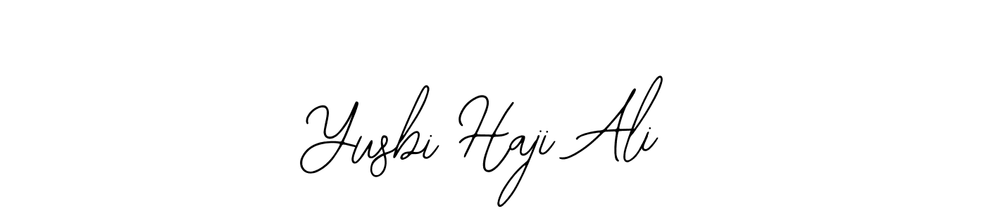 How to make Yusbi Haji Ali signature? Bearetta-2O07w is a professional autograph style. Create handwritten signature for Yusbi Haji Ali name. Yusbi Haji Ali signature style 12 images and pictures png