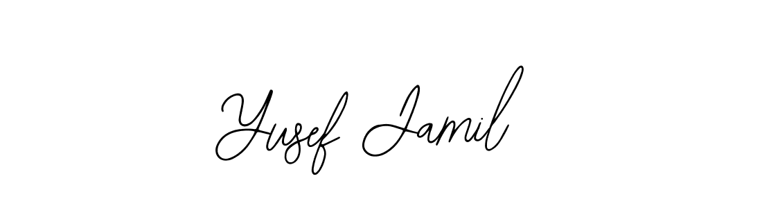 Yusef Jamil stylish signature style. Best Handwritten Sign (Bearetta-2O07w) for my name. Handwritten Signature Collection Ideas for my name Yusef Jamil. Yusef Jamil signature style 12 images and pictures png