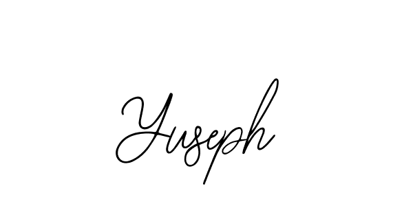How to Draw Yuseph signature style? Bearetta-2O07w is a latest design signature styles for name Yuseph. Yuseph signature style 12 images and pictures png