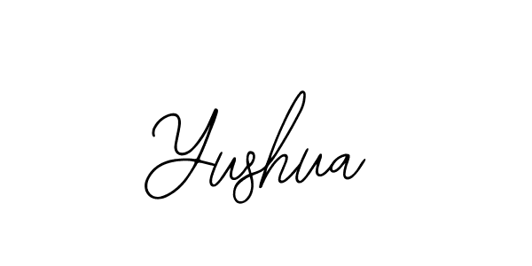Also You can easily find your signature by using the search form. We will create Yushua name handwritten signature images for you free of cost using Bearetta-2O07w sign style. Yushua signature style 12 images and pictures png