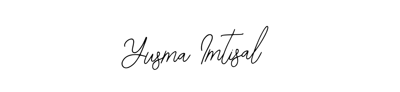 Check out images of Autograph of Yusma Imtisal name. Actor Yusma Imtisal Signature Style. Bearetta-2O07w is a professional sign style online. Yusma Imtisal signature style 12 images and pictures png