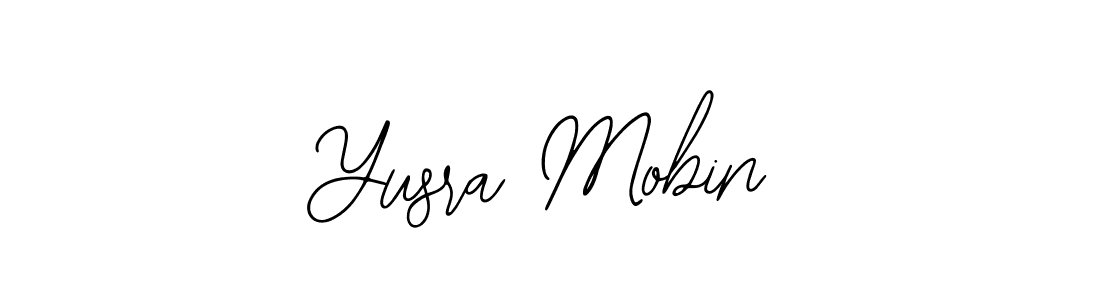 It looks lik you need a new signature style for name Yusra Mobin. Design unique handwritten (Bearetta-2O07w) signature with our free signature maker in just a few clicks. Yusra Mobin signature style 12 images and pictures png