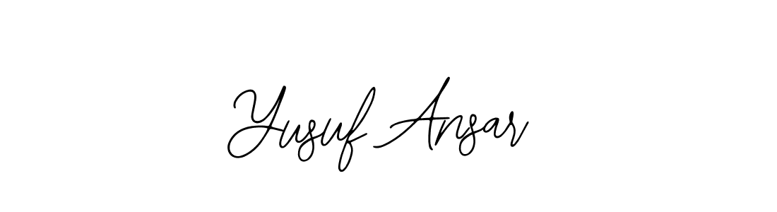 Check out images of Autograph of Yusuf Ansar name. Actor Yusuf Ansar Signature Style. Bearetta-2O07w is a professional sign style online. Yusuf Ansar signature style 12 images and pictures png