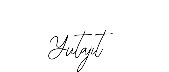 Here are the top 10 professional signature styles for the name Yutajit. These are the best autograph styles you can use for your name. Yutajit signature style 12 images and pictures png