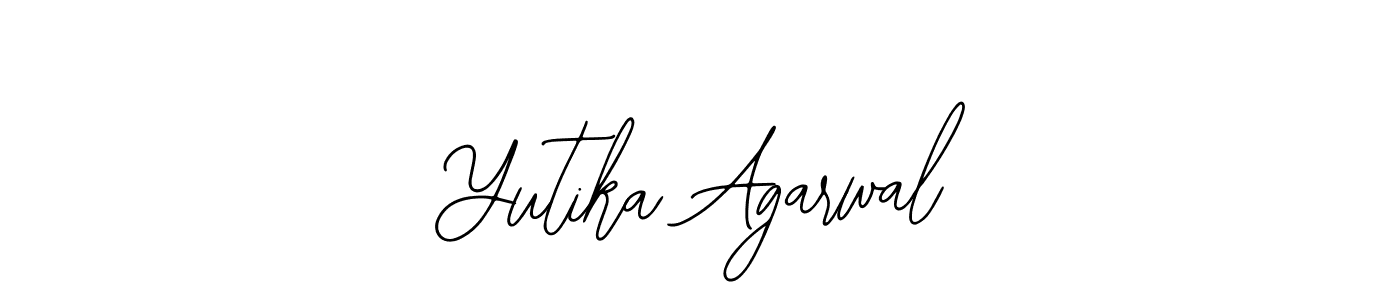 How to Draw Yutika Agarwal signature style? Bearetta-2O07w is a latest design signature styles for name Yutika Agarwal. Yutika Agarwal signature style 12 images and pictures png