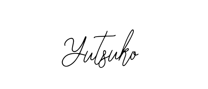 Design your own signature with our free online signature maker. With this signature software, you can create a handwritten (Bearetta-2O07w) signature for name Yutsuko. Yutsuko signature style 12 images and pictures png