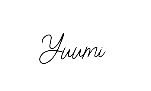 Yuumi stylish signature style. Best Handwritten Sign (Bearetta-2O07w) for my name. Handwritten Signature Collection Ideas for my name Yuumi. Yuumi signature style 12 images and pictures png
