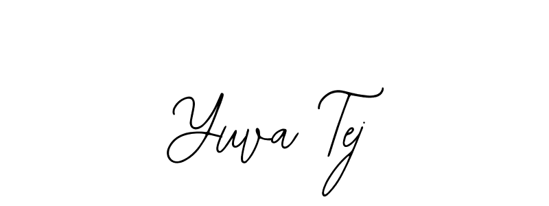 if you are searching for the best signature style for your name Yuva Tej. so please give up your signature search. here we have designed multiple signature styles  using Bearetta-2O07w. Yuva Tej signature style 12 images and pictures png