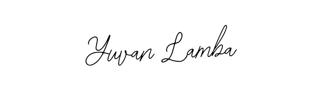 This is the best signature style for the Yuvan Lamba name. Also you like these signature font (Bearetta-2O07w). Mix name signature. Yuvan Lamba signature style 12 images and pictures png