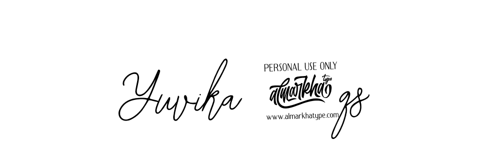 Use a signature maker to create a handwritten signature online. With this signature software, you can design (Bearetta-2O07w) your own signature for name Yuvika 7qs. Yuvika 7qs signature style 12 images and pictures png