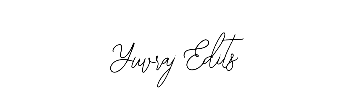 Design your own signature with our free online signature maker. With this signature software, you can create a handwritten (Bearetta-2O07w) signature for name Yuvraj Edits. Yuvraj Edits signature style 12 images and pictures png