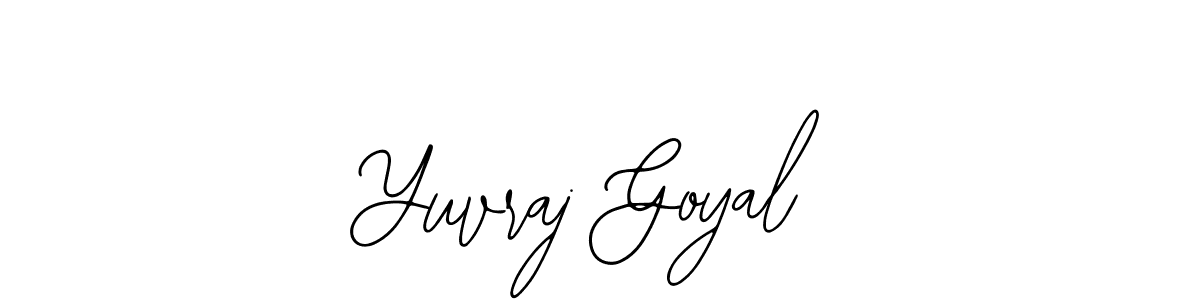 Also we have Yuvraj Goyal name is the best signature style. Create professional handwritten signature collection using Bearetta-2O07w autograph style. Yuvraj Goyal signature style 12 images and pictures png