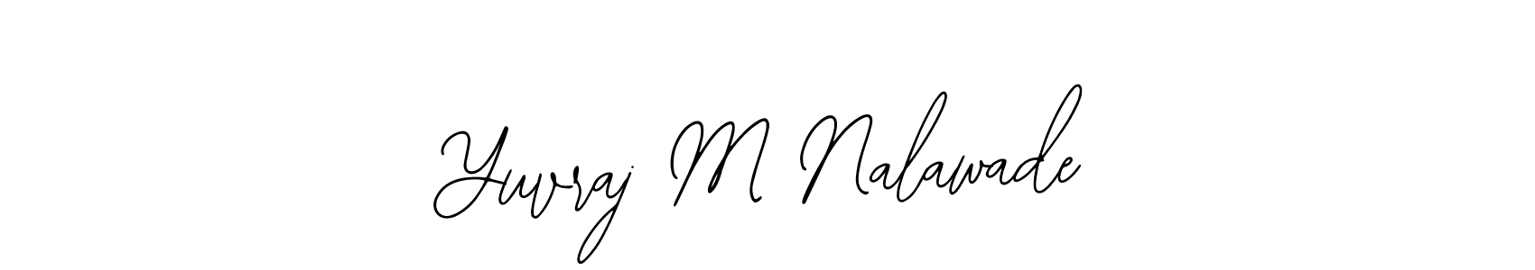 You can use this online signature creator to create a handwritten signature for the name Yuvraj M Nalawade. This is the best online autograph maker. Yuvraj M Nalawade signature style 12 images and pictures png