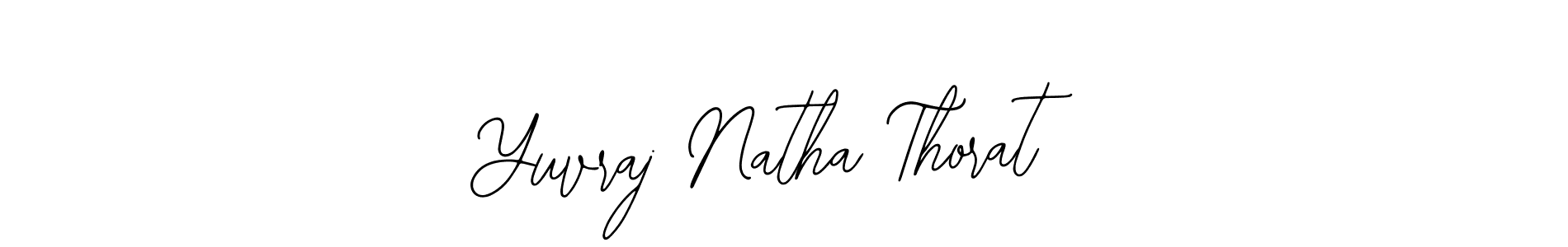 Similarly Bearetta-2O07w is the best handwritten signature design. Signature creator online .You can use it as an online autograph creator for name Yuvraj Natha Thorat. Yuvraj Natha Thorat signature style 12 images and pictures png