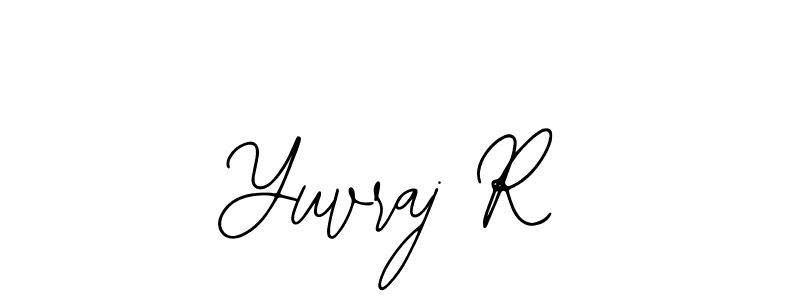 Create a beautiful signature design for name Yuvraj R. With this signature (Bearetta-2O07w) fonts, you can make a handwritten signature for free. Yuvraj R signature style 12 images and pictures png