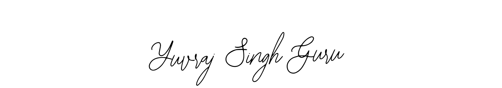 Also You can easily find your signature by using the search form. We will create Yuvraj Singh Guru name handwritten signature images for you free of cost using Bearetta-2O07w sign style. Yuvraj Singh Guru signature style 12 images and pictures png