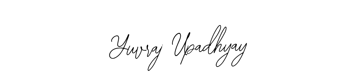 Bearetta-2O07w is a professional signature style that is perfect for those who want to add a touch of class to their signature. It is also a great choice for those who want to make their signature more unique. Get Yuvraj Upadhyay name to fancy signature for free. Yuvraj Upadhyay signature style 12 images and pictures png