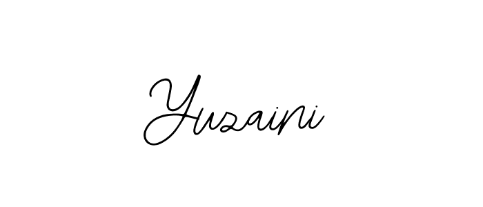 Use a signature maker to create a handwritten signature online. With this signature software, you can design (Bearetta-2O07w) your own signature for name Yuzaini. Yuzaini signature style 12 images and pictures png