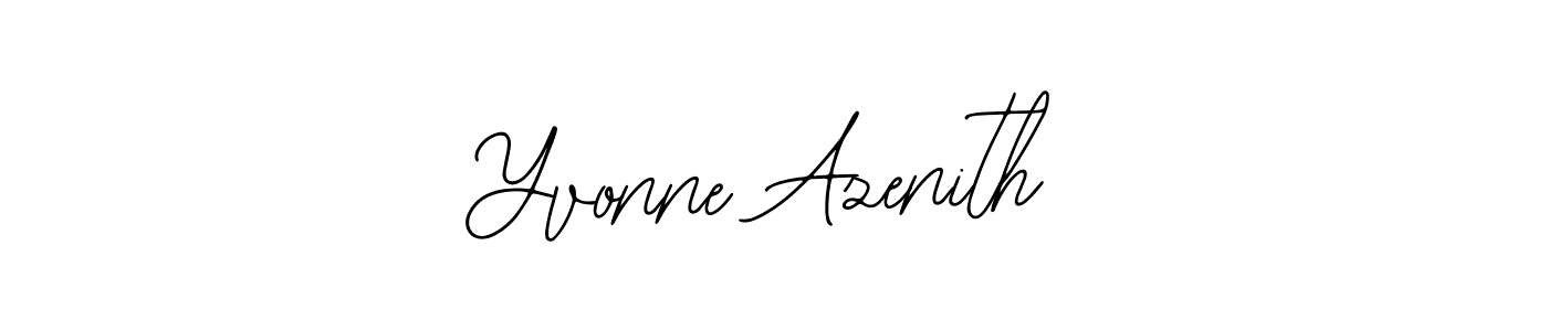 Yvonne Azenith stylish signature style. Best Handwritten Sign (Bearetta-2O07w) for my name. Handwritten Signature Collection Ideas for my name Yvonne Azenith. Yvonne Azenith signature style 12 images and pictures png