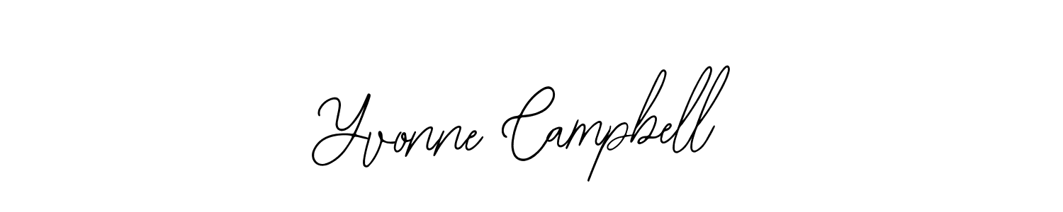 Also we have Yvonne Campbell name is the best signature style. Create professional handwritten signature collection using Bearetta-2O07w autograph style. Yvonne Campbell signature style 12 images and pictures png