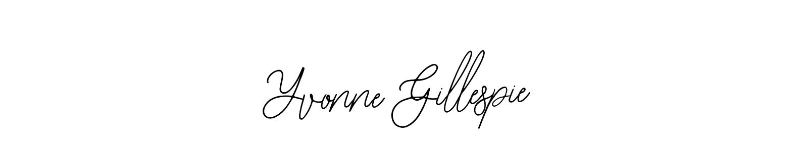 Make a beautiful signature design for name Yvonne Gillespie. Use this online signature maker to create a handwritten signature for free. Yvonne Gillespie signature style 12 images and pictures png