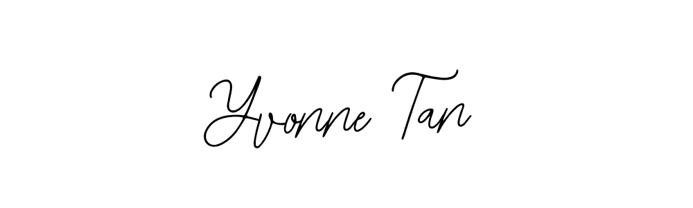 You should practise on your own different ways (Bearetta-2O07w) to write your name (Yvonne Tan) in signature. don't let someone else do it for you. Yvonne Tan signature style 12 images and pictures png