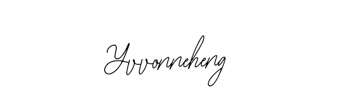 You should practise on your own different ways (Bearetta-2O07w) to write your name (Yvvonneheng) in signature. don't let someone else do it for you. Yvvonneheng signature style 12 images and pictures png