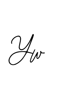 Design your own signature with our free online signature maker. With this signature software, you can create a handwritten (Bearetta-2O07w) signature for name Yw. Yw signature style 12 images and pictures png