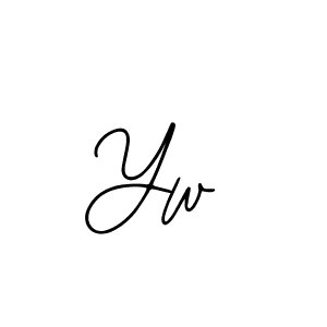 Design your own signature with our free online signature maker. With this signature software, you can create a handwritten (Bearetta-2O07w) signature for name Yw5. Yw5 signature style 12 images and pictures png