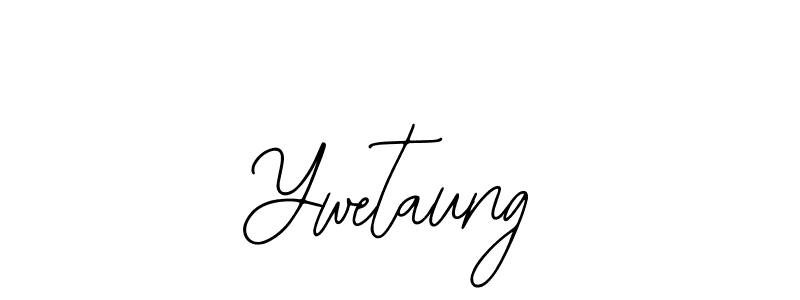 The best way (Bearetta-2O07w) to make a short signature is to pick only two or three words in your name. The name Ywetaung include a total of six letters. For converting this name. Ywetaung signature style 12 images and pictures png