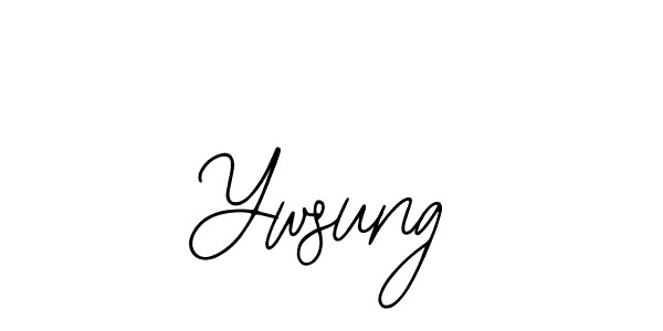 Create a beautiful signature design for name Ywsung. With this signature (Bearetta-2O07w) fonts, you can make a handwritten signature for free. Ywsung signature style 12 images and pictures png